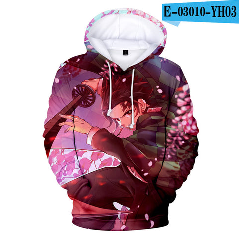 3D Cool New Arrival Demon Slayer Kimetsu no Yaiba hooded Sweatshirt Fashion Trend Style New 3D Cool Women/men Winter Hoodies