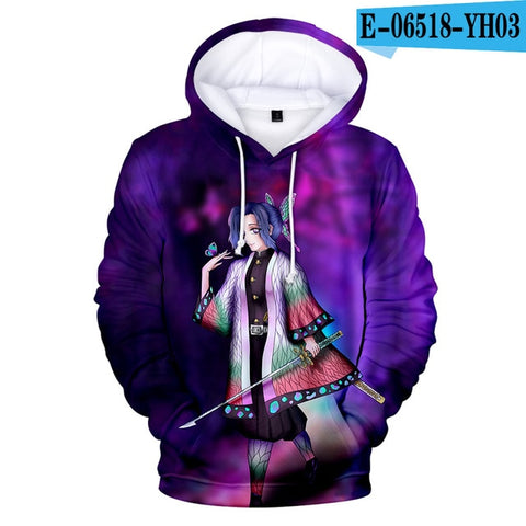 3D Cool New Arrival Demon Slayer Kimetsu no Yaiba hooded Sweatshirt Fashion Trend Style New 3D Cool Women/men Winter Hoodies