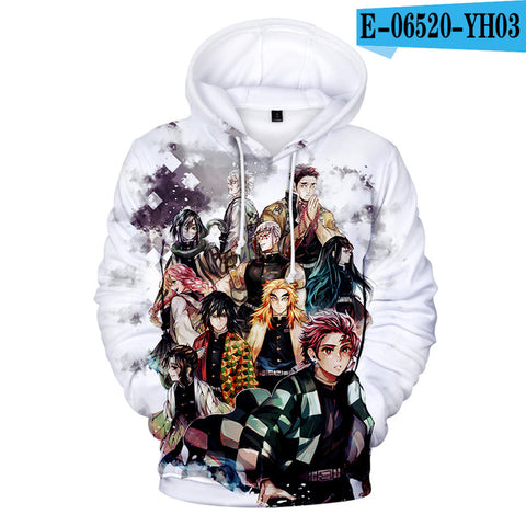 3D Cool New Arrival Demon Slayer Kimetsu no Yaiba hooded Sweatshirt Fashion Trend Style New 3D Cool Women/men Winter Hoodies