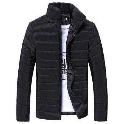 LBL Winter Autumn Jacket Men Windbreaker Solid Mens CoatStreetwear Windproof Zipper Overcoat Male Fashion Warm Parka Jackets Man