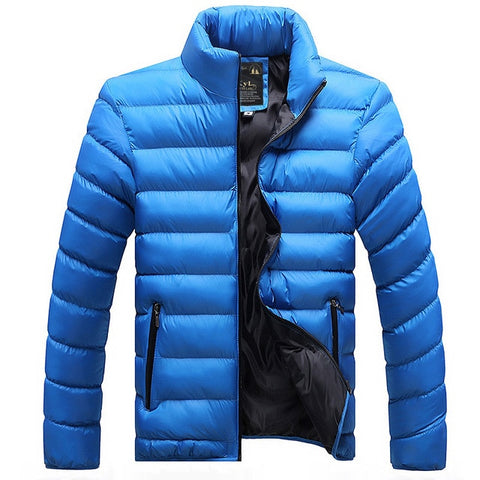 LBL Winter Autumn Jacket Men Windbreaker Solid Mens CoatStreetwear Windproof Zipper Overcoat Male Fashion Warm Parka Jackets Man