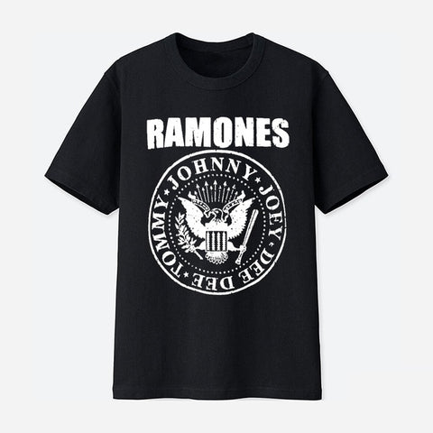 2019 NEW Fashion Popular Details Mens RAMONES T-shirt Sweet Letter Style T-shirts Exquisite Cotton Men t-shirts FOR Men Bijoux