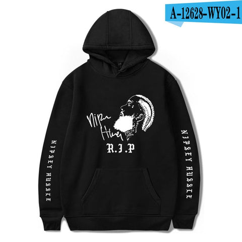 2019 Hot Sale nipsey hussle Hoodies Men's High Quality Harajuku hoodie Sweatshirt Fashion Print Comfortable Tops