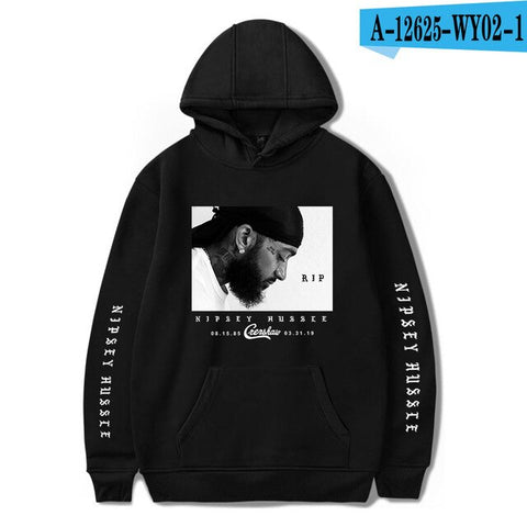 2019 Hot Sale nipsey hussle Hoodies Men's High Quality Harajuku hoodie Sweatshirt Fashion Print Comfortable Tops