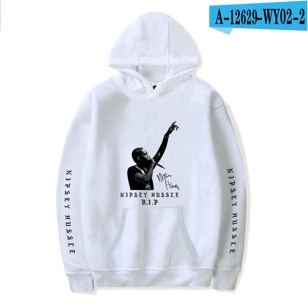 2019 Hot Sale nipsey hussle Hoodies Men's High Quality Harajuku hoodie Sweatshirt Fashion Print Comfortable Tops