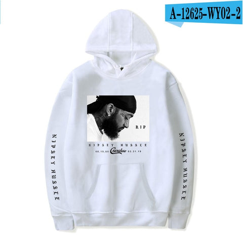 2019 Hot Sale nipsey hussle Hoodies Men's High Quality Harajuku hoodie Sweatshirt Fashion Print Comfortable Tops