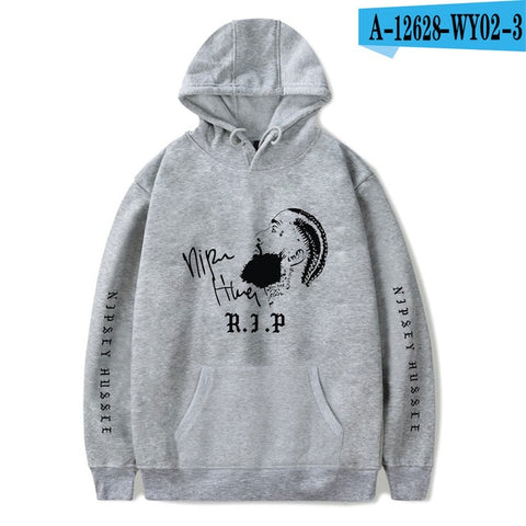 2019 Hot Sale nipsey hussle Hoodies Men's High Quality Harajuku hoodie Sweatshirt Fashion Print Comfortable Tops