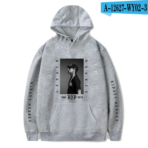 2019 Hot Sale nipsey hussle Hoodies Men's High Quality Harajuku hoodie Sweatshirt Fashion Print Comfortable Tops