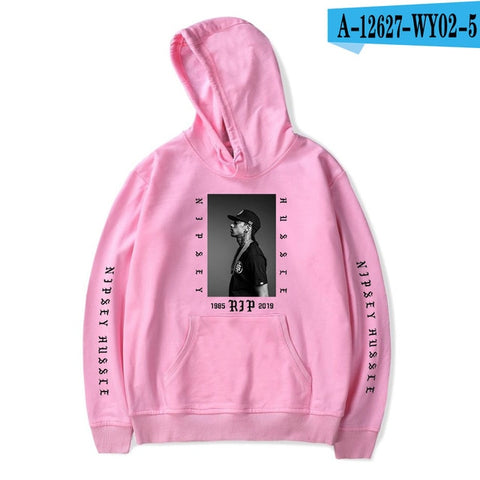 2019 Hot Sale nipsey hussle Hoodies Men's High Quality Harajuku hoodie Sweatshirt Fashion Print Comfortable Tops