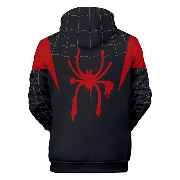 Spider Man Hoodies Costume Fashion 3d Men's Hooded Autumn Male Casual Hoody Sweatshirts Boy Color Jacket Top 4xl Hip Hop Clothes