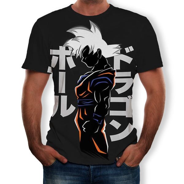 Anime T Shirt 3D Printing T-shirt Men Breathable Short-Sleeved Dragon Ball Cartoon T-Shirt Camisetas Hombre Tshirt Top Tees