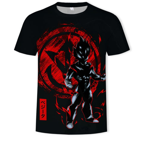 Anime T Shirt 3D Printing T-shirt Men Breathable Short-Sleeved Dragon Ball Cartoon T-Shirt Camisetas Hombre Tshirt Top Tees