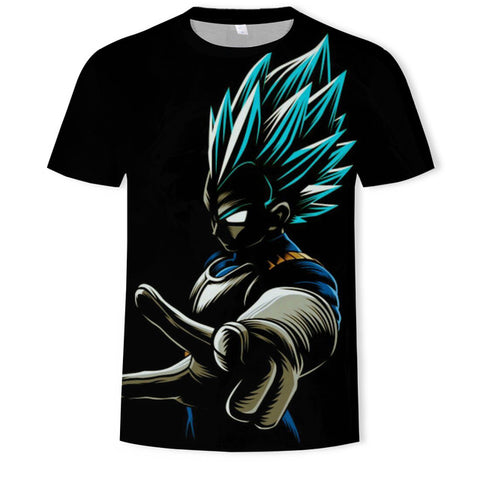 Anime T Shirt 3D Printing T-shirt Men Breathable Short-Sleeved Dragon Ball Cartoon T-Shirt Camisetas Hombre Tshirt Top Tees