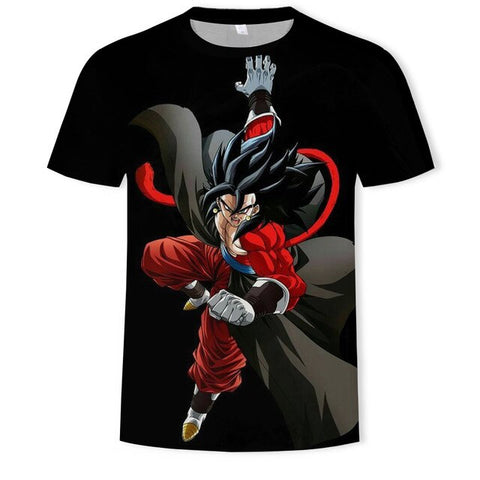 Anime T Shirt 3D Printing T-shirt Men Breathable Short-Sleeved Dragon Ball Cartoon T-Shirt Camisetas Hombre Tshirt Top Tees