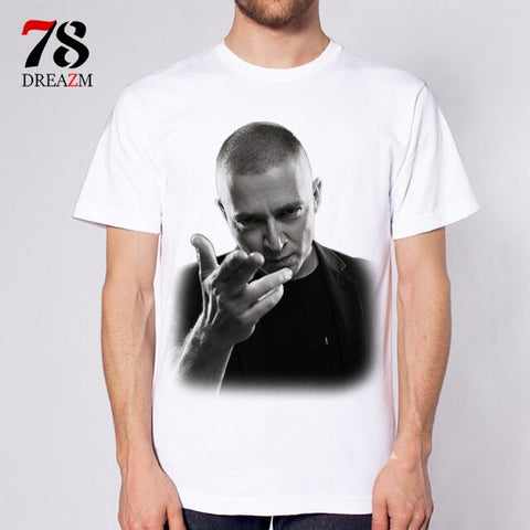 rap oxxxymiron t-shirt male hip hop rapper New Top T Shirt Fashion short Sleeve T Shirts Men Tee Shirt Casual T-Shirt Men White