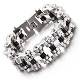 Bicycle chain bracelet trend classic men 's titanium steel men' s bracelet accessories