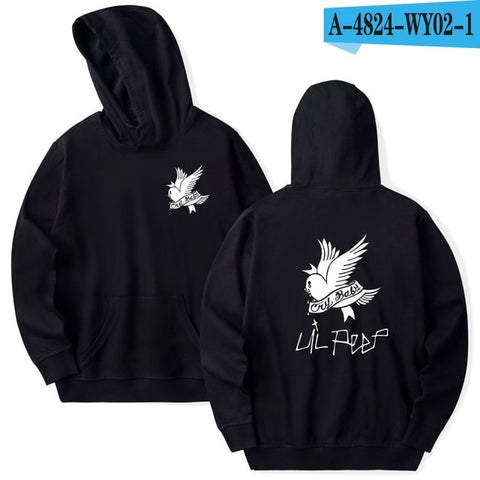 Lil Peep Hoodies Men Casual Fleece Loose New European Style Hoodies Comfortable Homme Fashion Printing Fashion Hoodies Lil Peep