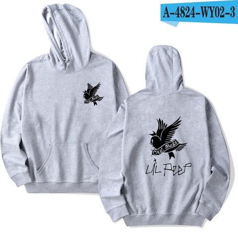 Lil Peep Hoodies Men Casual Fleece Loose New European Style Hoodies Comfortable Homme Fashion Printing Fashion Hoodies Lil Peep