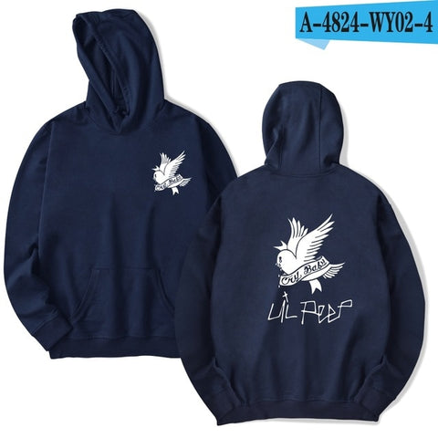 Lil Peep Hoodies Men Casual Fleece Loose New European Style Hoodies Comfortable Homme Fashion Printing Fashion Hoodies Lil Peep