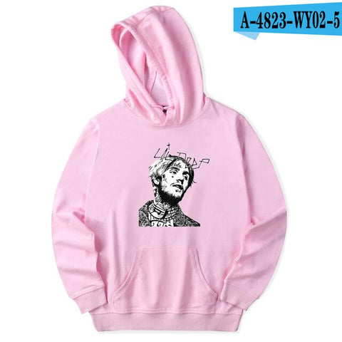 Lil Peep Hoodies Men Casual Fleece Loose New European Style Hoodies Comfortable Homme Fashion Printing Fashion Hoodies Lil Peep