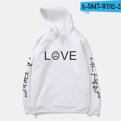 Lil Peep Hoodies Men Casual Fleece Loose New European Style Hoodies Comfortable Homme Fashion Printing Fashion Hoodies Lil Peep