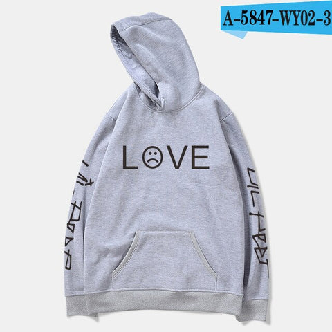 Lil Peep Hoodies Men Casual Fleece Loose New European Style Hoodies Comfortable Homme Fashion Printing Fashion Hoodies Lil Peep