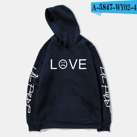 Lil Peep Hoodies Men Casual Fleece Loose New European Style Hoodies Comfortable Homme Fashion Printing Fashion Hoodies Lil Peep