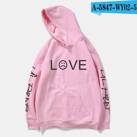 Lil Peep Hoodies Men Casual Fleece Loose New European Style Hoodies Comfortable Homme Fashion Printing Fashion Hoodies Lil Peep