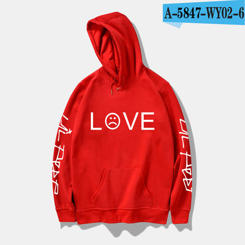 Lil Peep Hoodies Men Casual Fleece Loose New European Style Hoodies Comfortable Homme Fashion Printing Fashion Hoodies Lil Peep