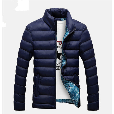 2019 New Winter Jackets Parka Men Autumn Winter Warm Outwear Brand Slim Mens Coats Casual Windbreaker Quilted Jackets Men M-6XL