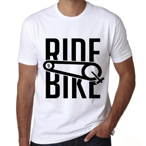 mens fashion trends Bikes T-shirts Men Funny bicycle Design Short Sleeve O-neck Tshirts Fashion Style Tops Tees