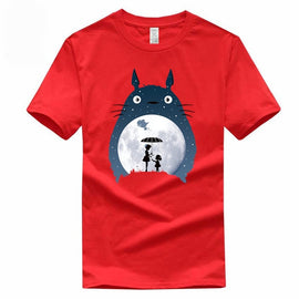 Hayao Miyazaki, Totoro Euro Size 100% Cotton T-shirt Summer Casual O-Neck Short sleeve Tshirt For Men And Women GMT047