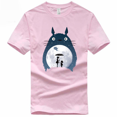 Hayao Miyazaki, Totoro Euro Size 100% Cotton T-shirt Summer Casual O-Neck Short sleeve Tshirt For Men And Women GMT047