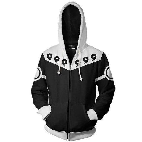 2019 Fashion Unsiex Sweatshirt Hoodies Men Women Printed Anime Naruto Akatsuki Hoodie Cosplay Streetwear Tracksuit Zipper Hoody