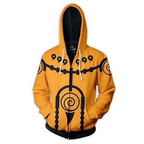 2019 Fashion Unsiex Sweatshirt Hoodies Men Women Printed Anime Naruto Akatsuki Hoodie Cosplay Streetwear Tracksuit Zipper Hoody